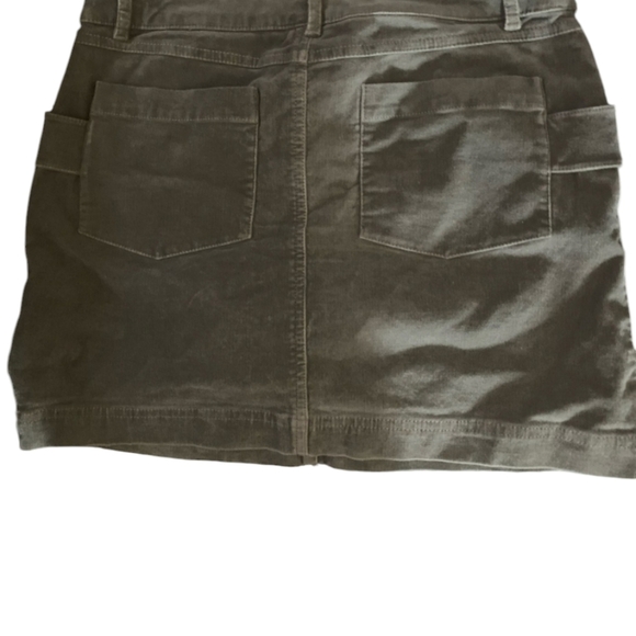 Copper key Army Green Skirt - Picture 4 of 4